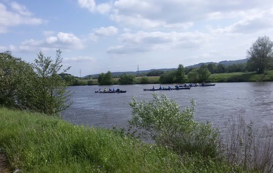 Jugendwanderfahrt auf der Saar